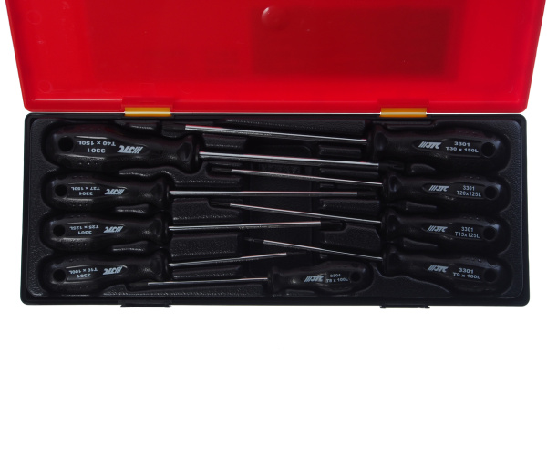 Набор отверток TORX T8-T40 9 предметов в кейсе JTC