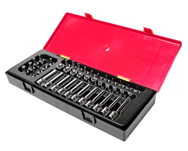 Набор головок торцевых 3/8&quot; TORX,HEX 41 предмет в кейсе JTC JTC-K3411