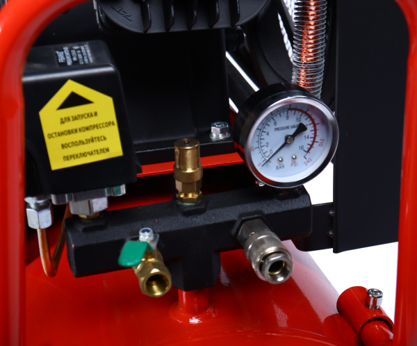 Компрессор поршневой с ременным приводом 220В GTE-MR4100400B