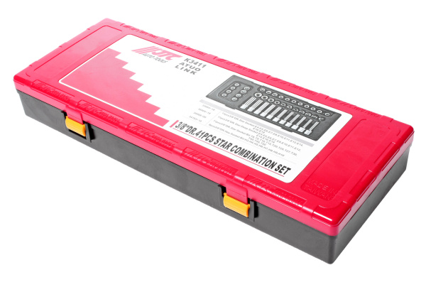 Набор головок торцевых 3/8&quot; TORX,HEX 41 предмет в кейсе JTC JTC-K3411