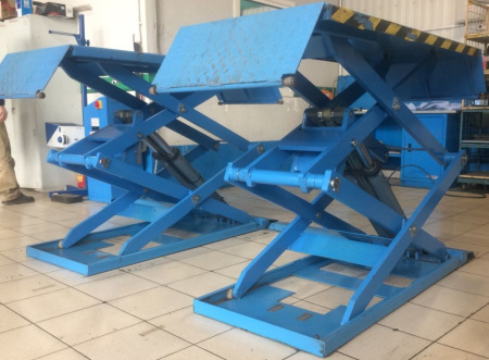 Ножничный электрогидравлический подъемник TS-1113